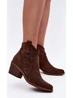 Pantofi de dama S.BARSKI HY62-8149 CAFEA