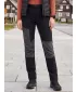 Pantaloni softshell dama ALPINE PRO AKANA 3 NEGRU