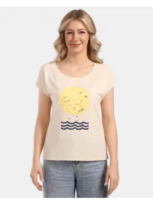 Tricou funcțional de damă KILPI ARONY-W 1L0304KI BEJ