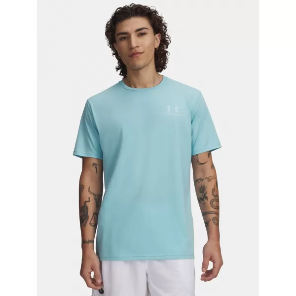  Tricou pentru bărbați UNDER ARMOUR M SPORTSTYLE LC SS 1326799-425 ALBASTRU 