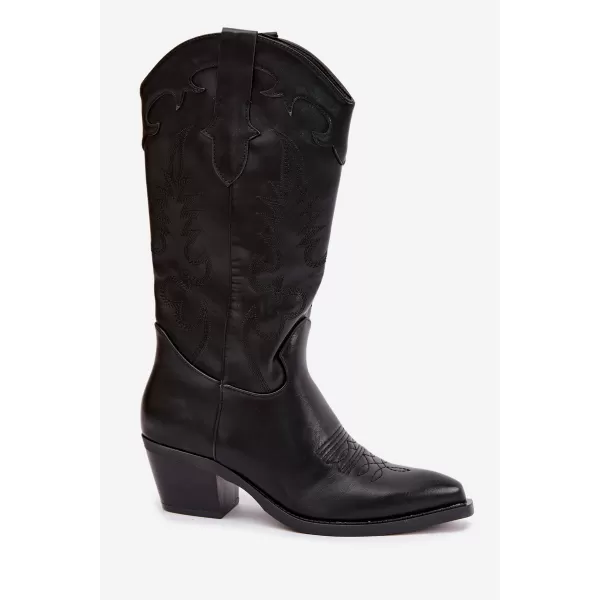  Cizme de dama BOTO 2559A NEGRU 