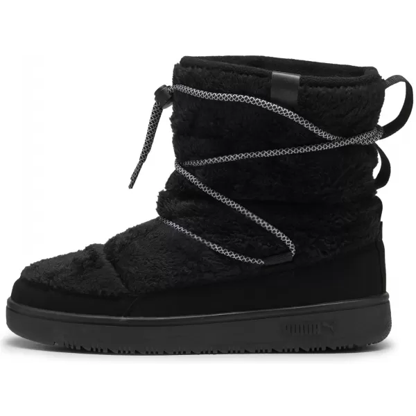  Pantofi de dama PUMA SNOWBAE SUEDE WNS 40217501 PUMA NEGRU/PLAT GRI ÎNCHIS 