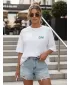 Tricou pentru femei DSTREET NX9509RY-WH-O ALB