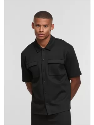 Cămașă pentru bărbați URBAN CLASSICS TB8211-00007 NEGRU