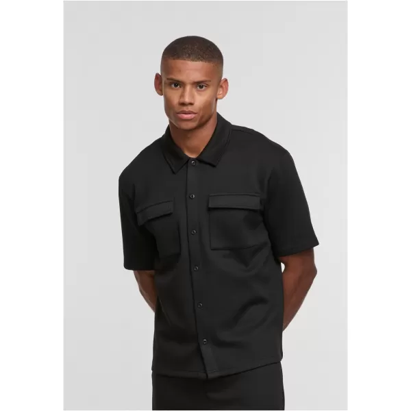  Cămașă pentru bărbați URBAN CLASSICS TB8211-00007 NEGRU 