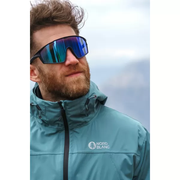  Jachetă softshell impermeabilă pentru bărbați NORDBLANC EXPEDITIOUS NBSSM8323 VERDE 