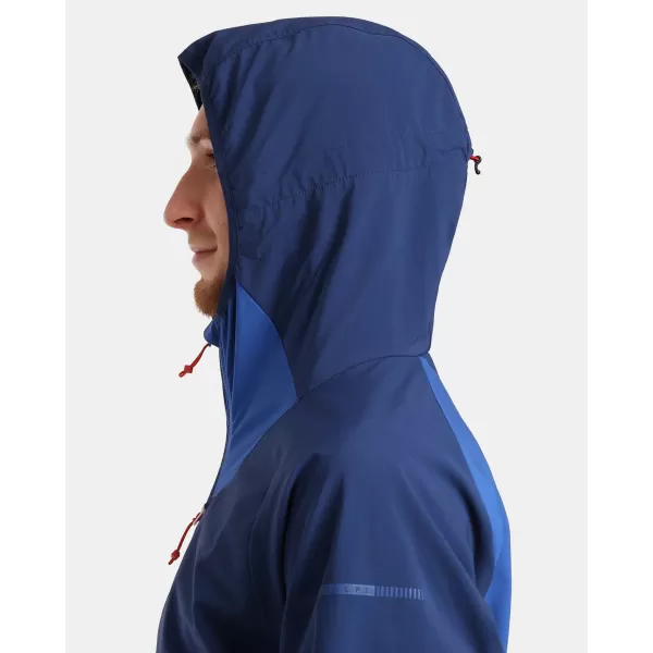  Jachetă softshell pentru bărbați KILPI BALEO-M 1M0113KI ALBASTRU ÎNCHIS 