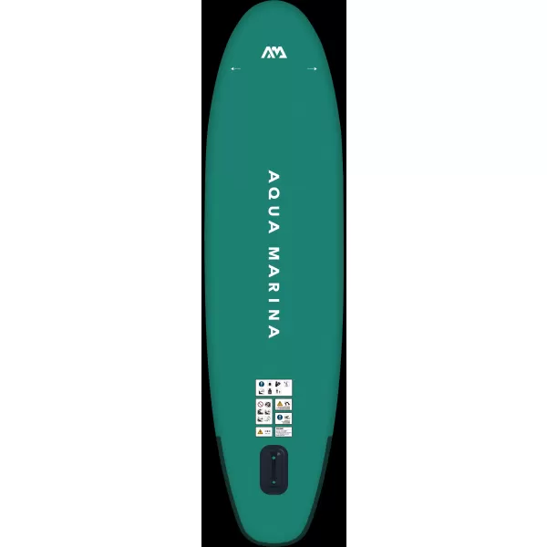  Placă cu vâsle AQUA MARINA Breeze 910 COPAC DE ARGINT 