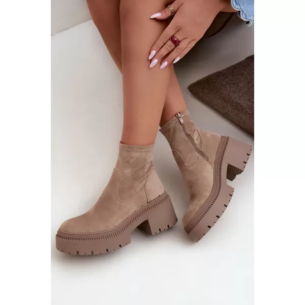  Pantofi de dama BOTO 9670A-1 KAKI 