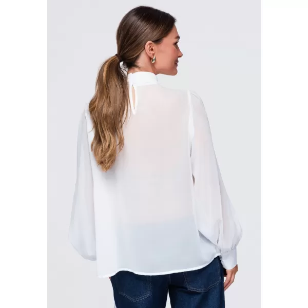  Bluza de dama OMBRE OW-TS-E0085 ALB 