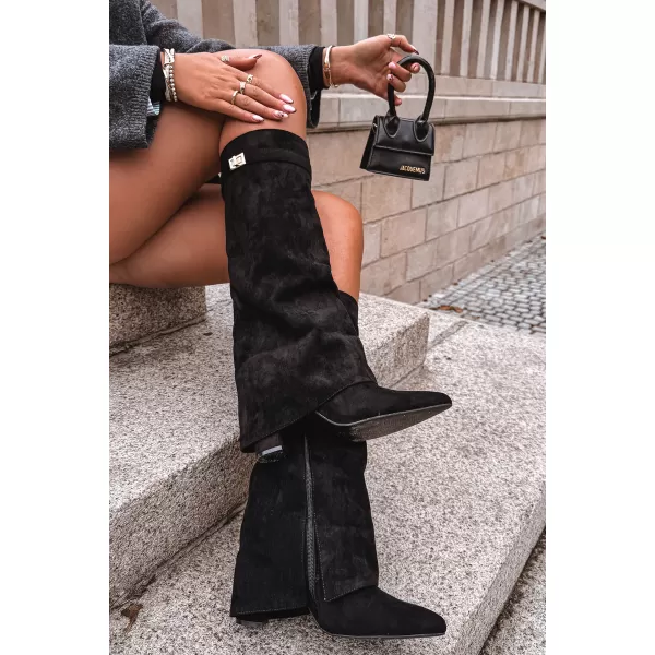  Cizme de dama BOTO 9501A/LA3150/CLS-603 NEGRU 