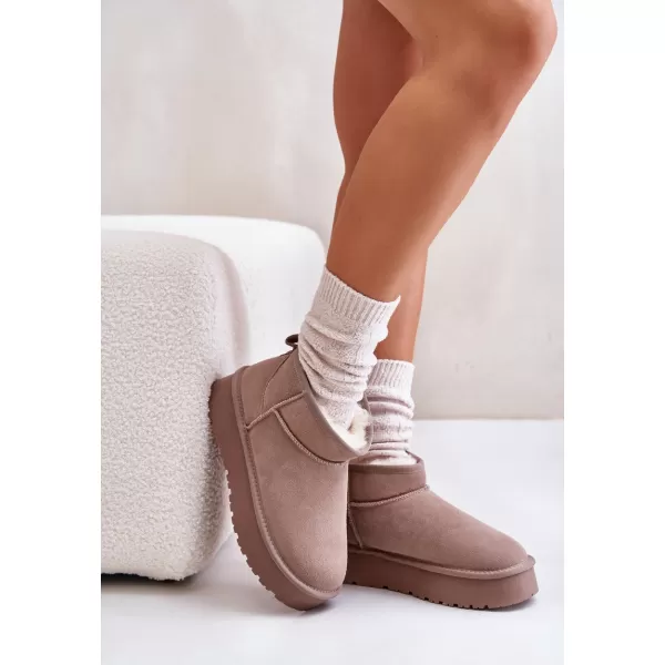  Pantofi de dama BOTO W5828 KAKI 
