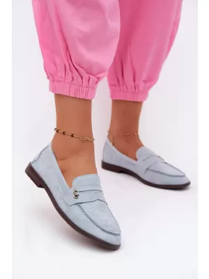 Mocasini de dama BOTO T682 ALBASTRU