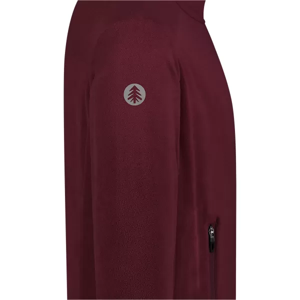  Hanorac ușor pentru bărbați din fleece NORDBLANC QUARRY NBSFM8372 BURGUNDIA 