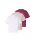 Tricou de dama URBAN CLASSICS TB8574B-23660 ALB/TRANDAFIR VINTAGE/VIOLET FRUCTE DE PADURE