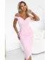 Rochie NUMOCO 564-12 ROZ PASTEL