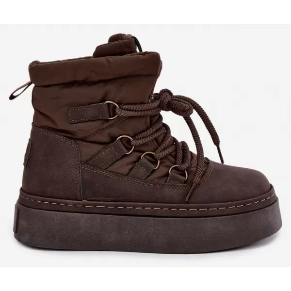  Pantofi de dama BIG STAR SHOES UU274191 MARO/BEJ 