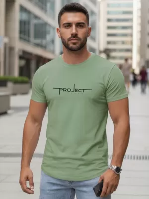 Tricou pentru bărbați DSTREET NX5127R-MO VERDE DESCHIS