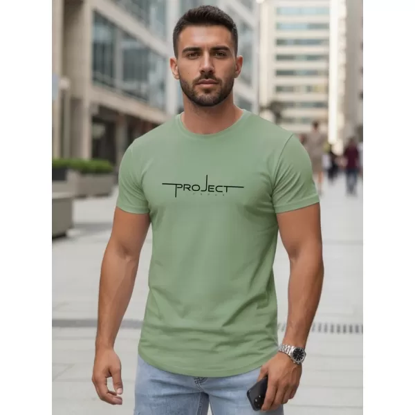  Tricou pentru bărbați DSTREET NX5127R-MO VERDE DESCHIS 