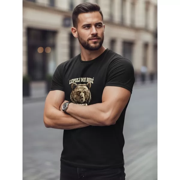  Tricou pentru bărbați DSTREET NX0097R-BK NEGRU 