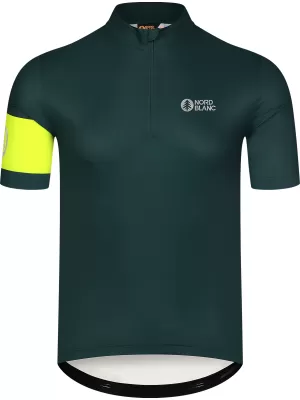 Tricou de ciclism pentru bărbați NORDBLANC CAMEL NBSMF8079 VERDE ÎNCHIS