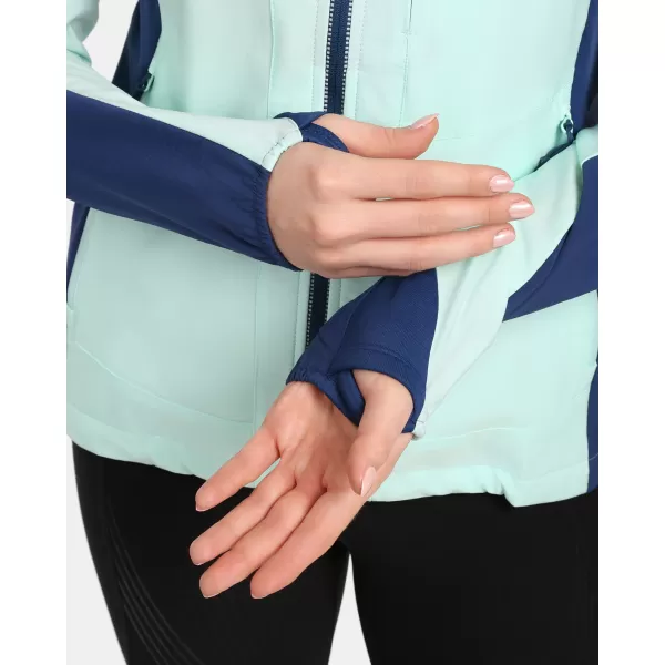  Jachetă softshell pentru femei KILPI BALEO-W 1L0114KI MENTĂ 