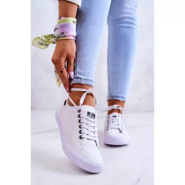  Adidași de damă BIG STAR SHOES W274835 ALB 
