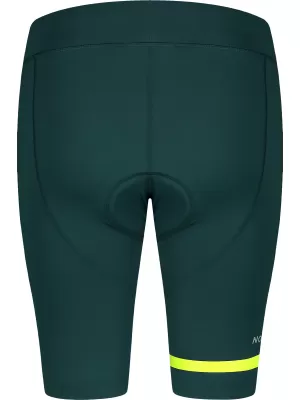 Pantaloni scurți de ciclism pentru femei NORDBLANC SOLO NBSPL8087 VERDE ÎNCHIS