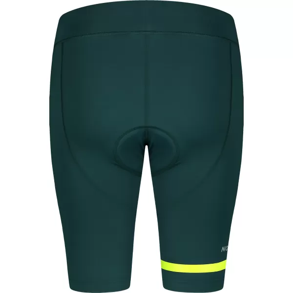  Pantaloni scurți de ciclism pentru femei NORDBLANC SOLO NBSPL8087 VERDE ÎNCHIS 