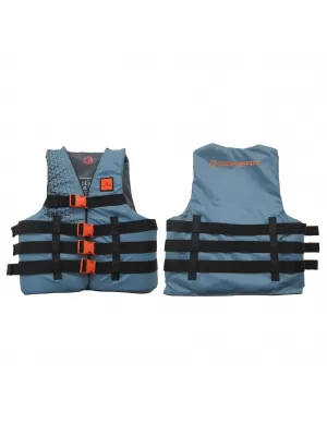 Vestă de înot SPINERA Allround II Dual ALBASTRU/PORTOCALIU