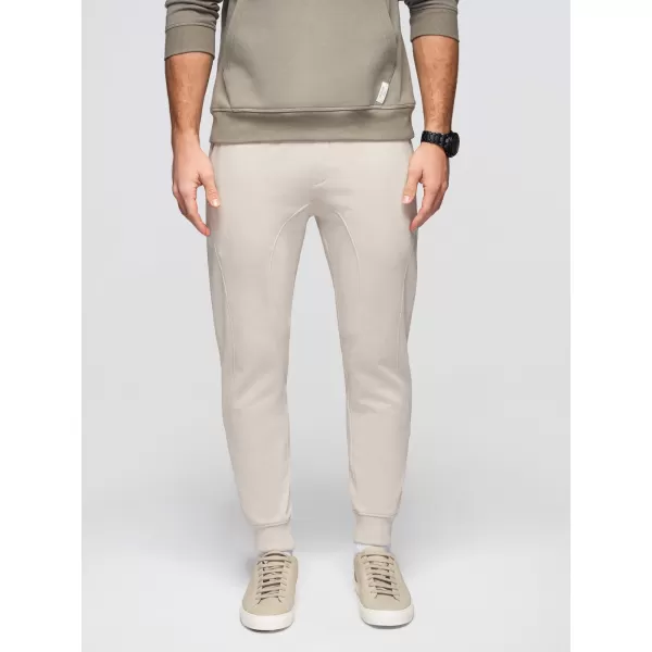  Pantaloni de trening pentru bărbați OMBRE OM-PABS-0305 BEJ DESCHIS 