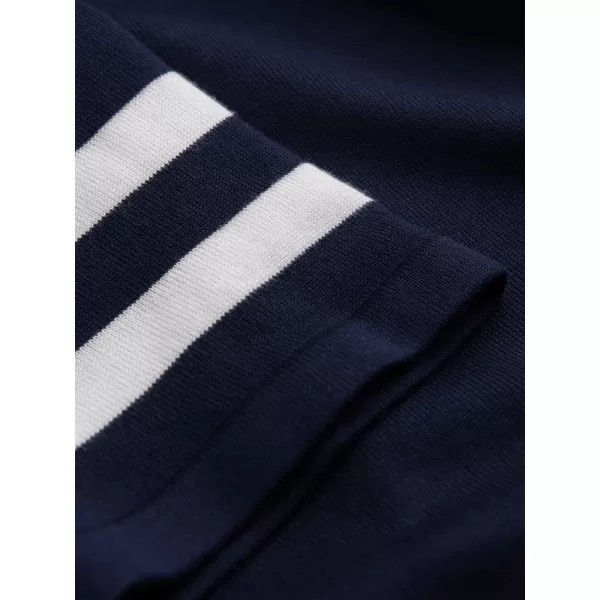  Tricou polo pentru bărbați OMBRE OM-POSS-0177 ALBASTRU MARIN 