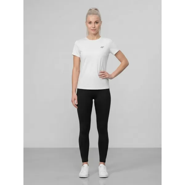  Tricou pentru femei 4F WMM00TTSHF3308 ALB 