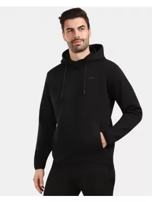 Hanorac pentru bărbați din fleece KILPI DELEG-M 1M0211KI NEGRU
