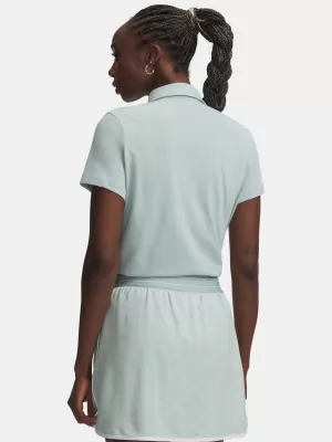 Tricou pentru femei UNDER ARMOUR UA ARMOURDRY SS POLO 6009805-477 ALBASTRU