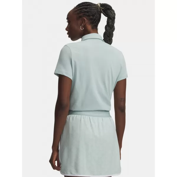  Tricou pentru femei UNDER ARMOUR UA ARMOURDRY SS POLO 6009805-477 ALBASTRU 