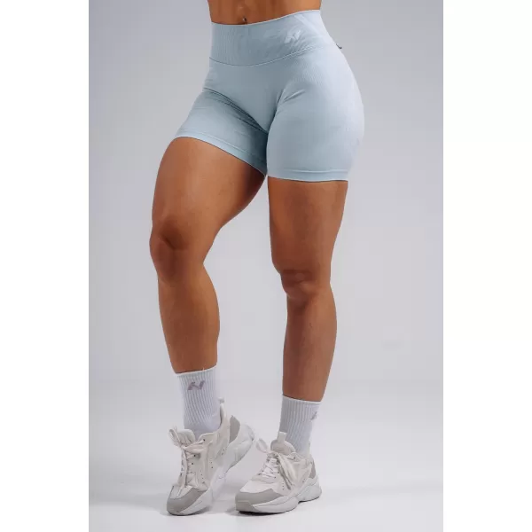  Pantaloni scurți extra push-up NEBBIA PRIMAL 857 ALBASTRU DESCHIS 
