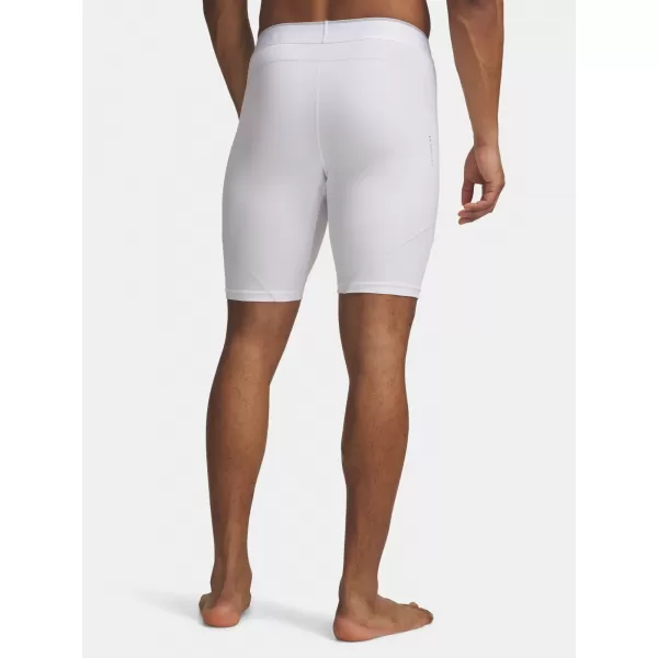  Pantaloni scurți pentru bărbați UNDER ARMOUR HG ELITE LONG SHORTS 6015388-100 ALB 