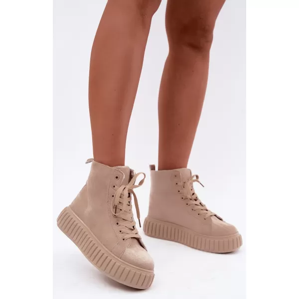  Adidași de damă BOTO LA372 BEJ 