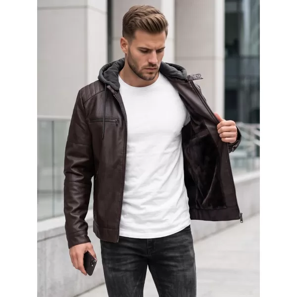  Jachetă pentru bărbați DSTREET TX5146 MARO 