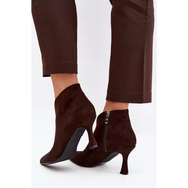  Botine de dama BOTO D-219 CAFEA 