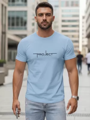 Tricou pentru bărbați DSTREET NX5127R-SK ALBASTRU DESCHIS