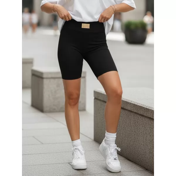  Pantaloni scurți de damă DSTREET SY0557 NEGRU 
