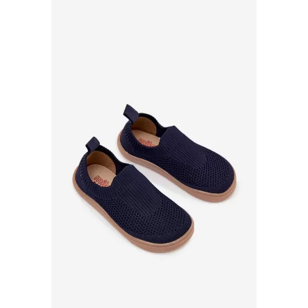  Pantofi pentru copii MILAMI BF-KNIT/66 ALBASTRU 