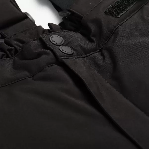  Pantaloni de schi pentru copii ALPINE PRO EDESO 3 NEGRU 