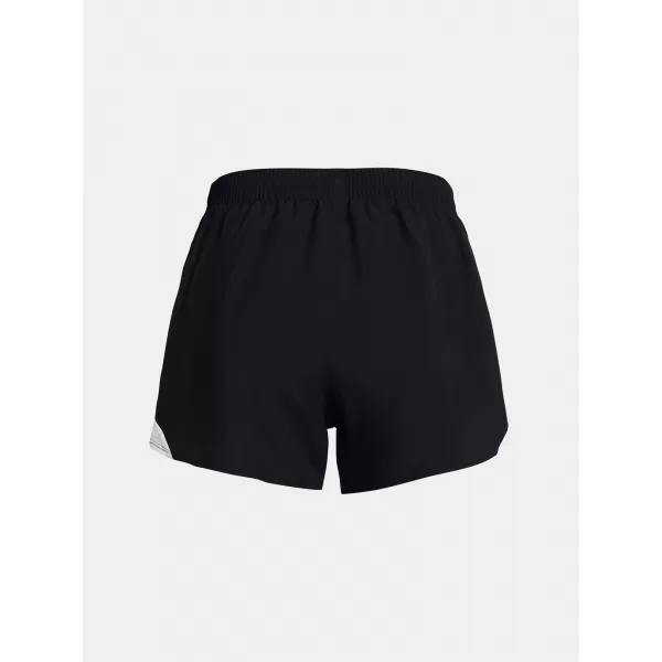  Pantaloni scurți de damă UNDER ARMOUR UA FLY BY 3'' SHORTS 1382438-002 NEGRU 