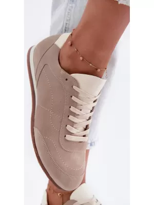 Adidași de damă ZAZOO N1414/528/1098 BEIGE