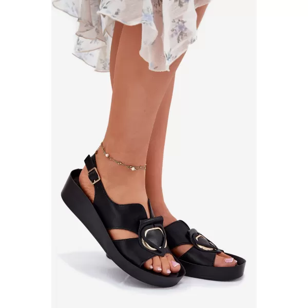  Sandale de dama S.BARSKI KV51-031 NEGRU 