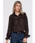 Cămașă de damă OMBRE OW-SH-E0074 MARO