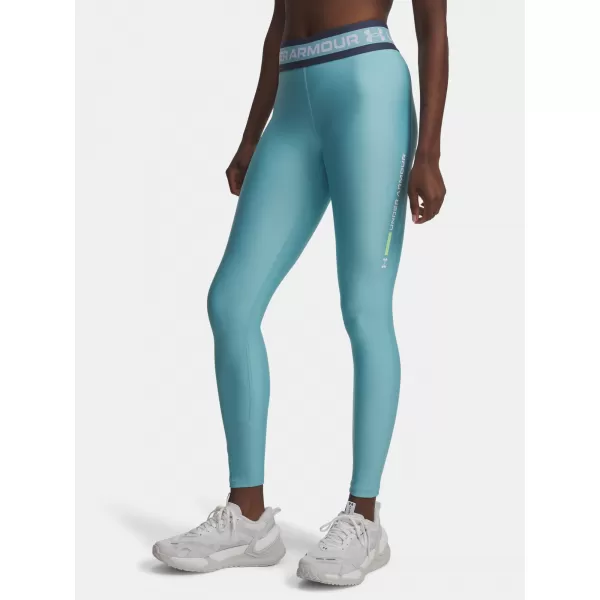  Jambiere de damă UNDER ARMOUR TECH BRANDED LEGGING 6009972-425 ALBASTRU 